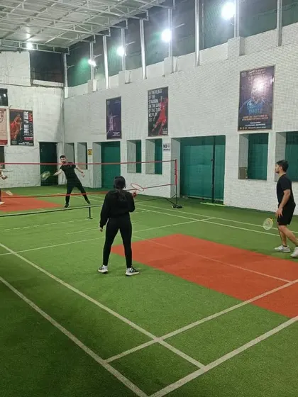 More action from our doubles matches, showing different players and games. Every day is a new challenge on the court!