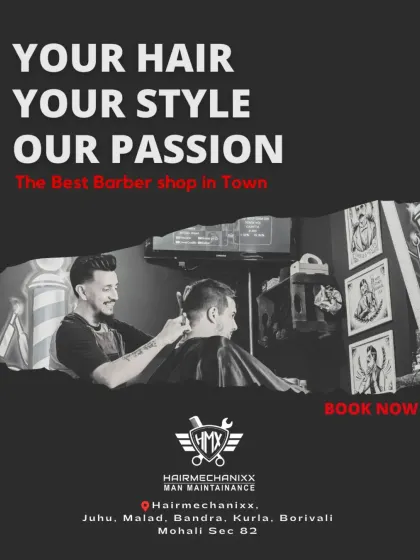 Your hair, your style, our passion. We are the best barbershop in town, dedicated to giving you the look you deserve. Book now.
