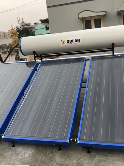Connecting the insulated pipes on a 300L FPC system. Proper insulation is key to minimizing heat loss and maximizing the efficiency of the solar water heating unit.