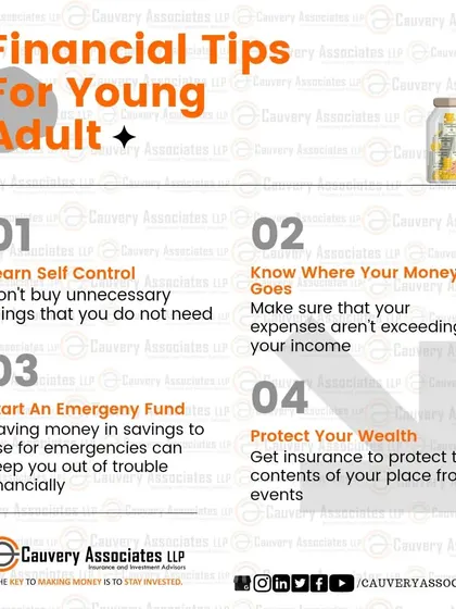 Choosing to be financially healthy while you are young sets the stage for a secure future. Simple steps like controlling unnecessary spending and creating an emergency fund can keep you out of financial trouble.