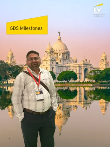 A repeat of the EY GDS Milestones photo with the Victoria Memorial, reinforcing the high-quality output and thematic relevance of our Green Screen service.