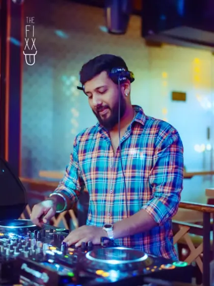 In the zone, mixing tracks. This is where I feel most at home. Chill karo mast raho!