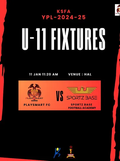 U-11 fixture announcement. We are focused and determined, ready to give it our all.