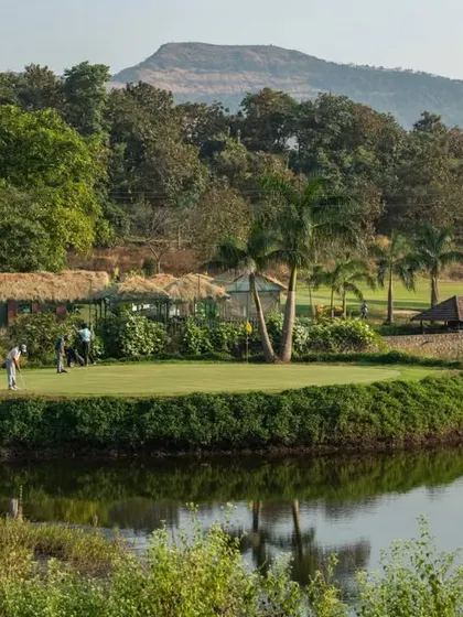 The same beautiful scene, capturing the essence of a peaceful day on the course. This spot is a favorite for its combination of challenging play and serene natural beauty.