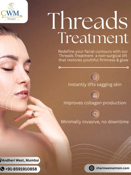 Thread lifts offer an immediate lift to sagging skin while also boosting long-term collagen production. This is a minimally invasive procedure with no downtime, perfect for redefining facial contours and restoring firmness.