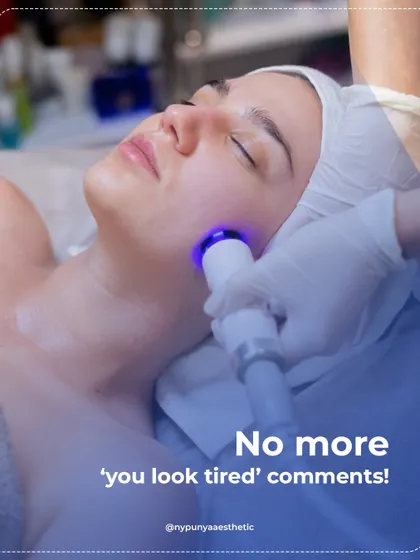With the right treatment plan, we can put an end to the "you look tired" comments and restore a refreshed, bright look to your eyes.