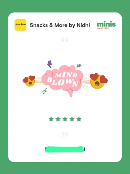 "Mind blown" is fantastic to hear! I'm thrilled that my customers are enjoying the taste and quality of the snacks I curate.