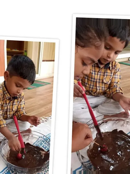 The process of making chocoberry bites, from smelling the ingredients to dipping strawberries in chocolate and enjoying the sweet result.