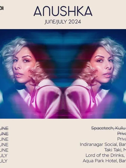 My tour dates for June and July, hitting cities from Kullu Manali to Bangalore.