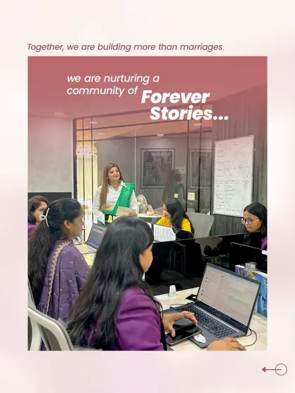 Together, we are building more than marriages; we are nurturing a community of forever stories. Our team works with heart and dedication to create connections that last.