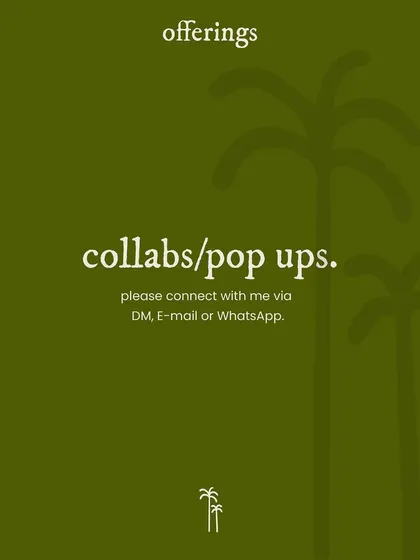 Let's create a memorable food experience together. Whether it's a pop-up at your venue or a brand collaboration, I bring my family's recipes and a passion for great food to every project.