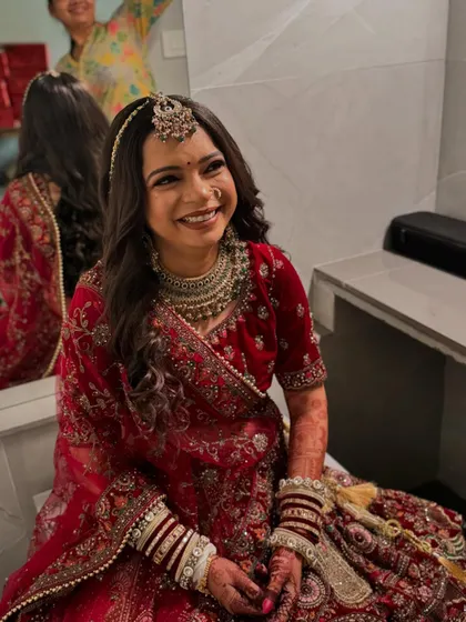 Another happy, candid moment. It's moments like these that I strive to prepare my brides for, ensuring they look and feel their best.