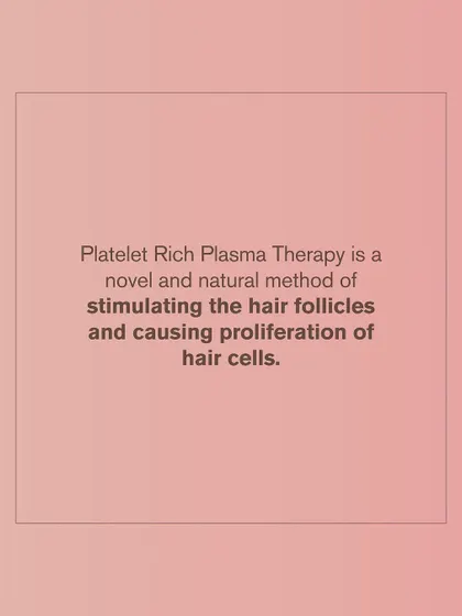 At its core, PRP therapy is a natural method that uses your body's own cells to stimulate hair follicles. This process encourages the proliferation of hair cells, leading to stronger and healthier hair.