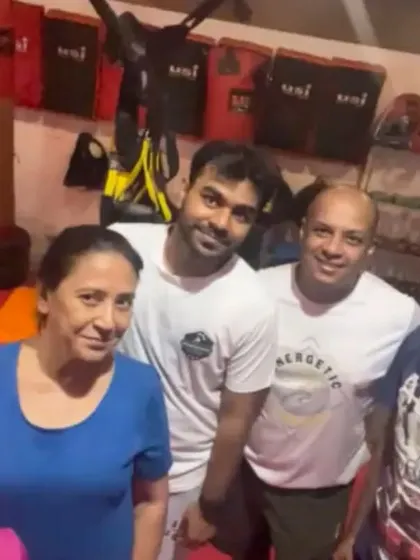 Life is about kicking a**. A fun moment with the squad after a weekend session, celebrating the hard work and camaraderie.
