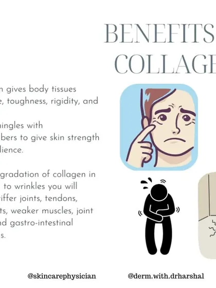 The benefits of healthy collagen extend beyond smooth skin to stronger joints, tendons, and ligaments. Its degradation can lead to wrinkles as well as other physical issues, highlighting its importance for overall health.