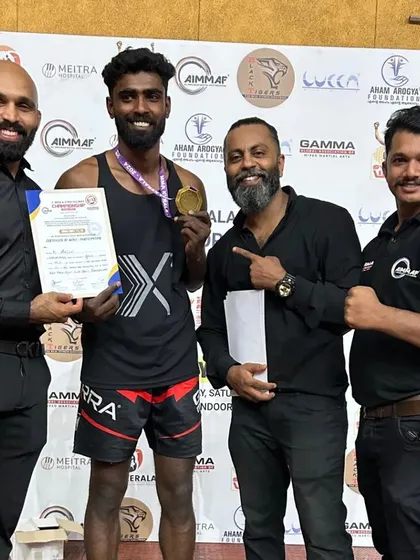 Another gold medal for the team. The hard work and dedication of our athletes always shines through.