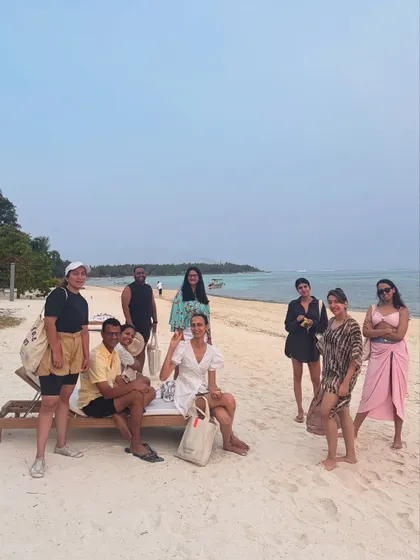 More glimpses from our unforgettable Lakshadweep retreats. Every moment is a postcard, from sunrise dives and full moon dinners to candid conversations and quiet naps on the beach.