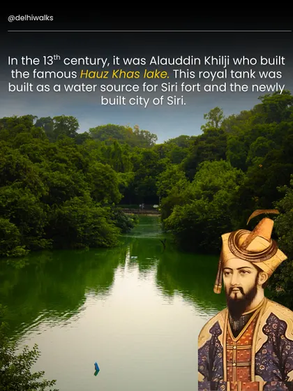 Hauz Khas is every Delhiite's go-to spot, but do you know how it got its name? Join our heritage walk to uncover the history of this vibrant area, from its royal reservoir to its modern art galleries.