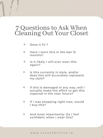 A wardrobe clear-out can feel overwhelming, but it's the first step to a style you love. I guide my clients through this process with simple, effective questions to help decide what to keep, what to toss, and what's missing.