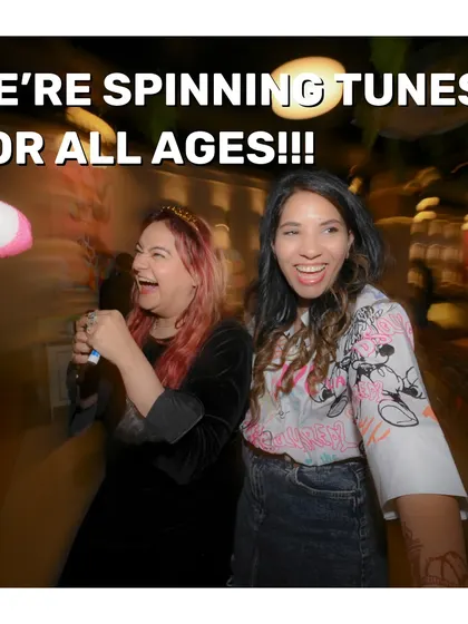 We're spinning tunes for all ages. The energy is infectious when our DJ gets going, and the dance floor is open to everyone.