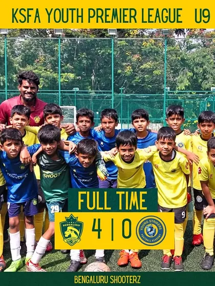 A collection of full-time results from our various youth teams in the YPL, highlighting a big 4-0 win for our U-9 team against Young Strikers FA.