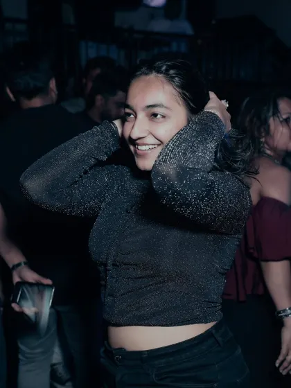 A happy face on the dance floor is the best feedback a DJ can get. Capturing the joy of the night.