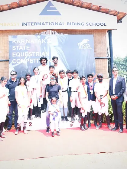 "Winning is a good habit to have." Our riders made us proud once again at the Karnataka State Equestrian Competition, bringing home an incredible haul of medals.