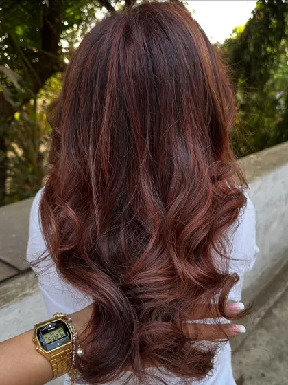 The back view of the 'Cowboy Copper' color.