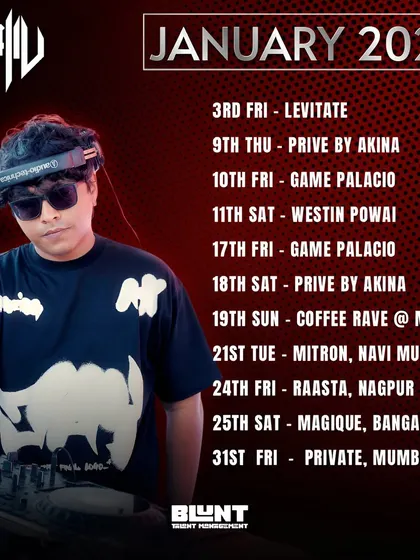 What a great start to 2025. January was packed with 11 shows in 3 cities. I'm always excited to unlock new cities and bring my music to more people.