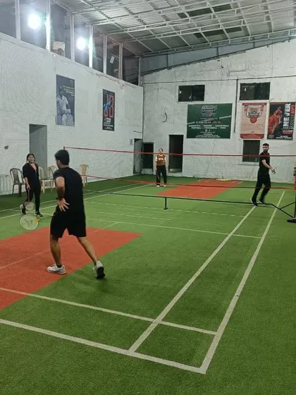 More action from our doubles matches, showing different players and games. Every day is a new challenge on the court!