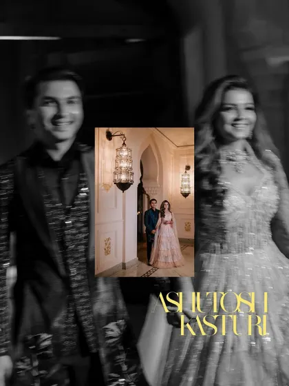 A creative edit from a Sangeet night at Fairmont Jaipur. I use artistic overlays to create memorable images from your dance performances.