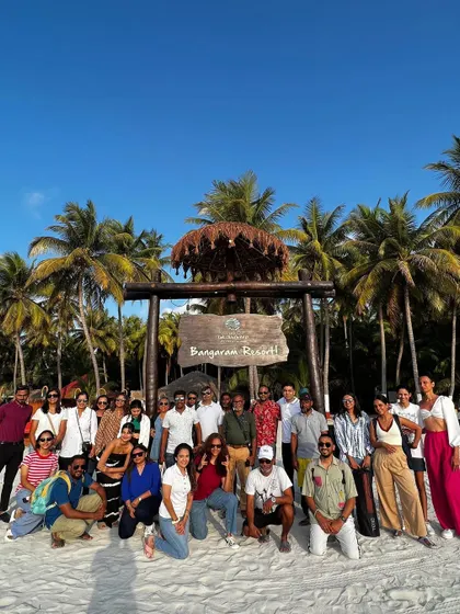 More glimpses from our unforgettable Lakshadweep retreats. Every moment is a postcard, from sunrise dives and full moon dinners to candid conversations and quiet naps on the beach.