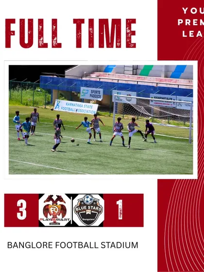 A fantastic 3-1 win against Bluestars in the Youth Premier League. This result shows our team's strength and determination as we continue our campaign.