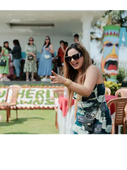 Laughter is the best connector. Sharing a fun moment during a team-building activity.