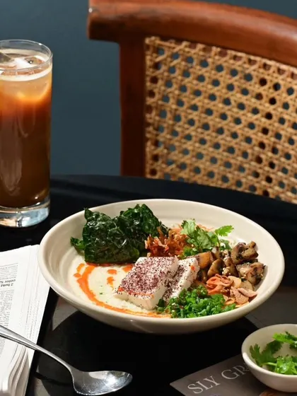 Start your day the right way with my breakfast menu at Khan Market, available every day.