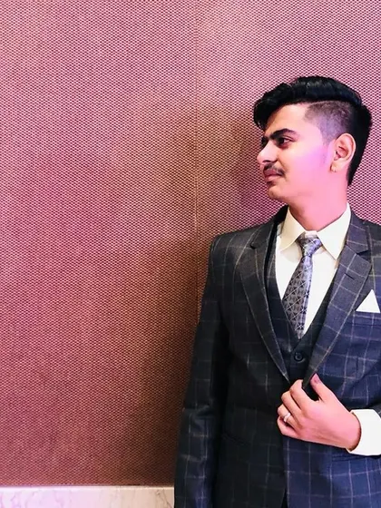 A throwback to a formal wedding reception. Dressed for the occasion, I am ready to get the party started. I can adapt my style to fit any event, from casual to black-tie.