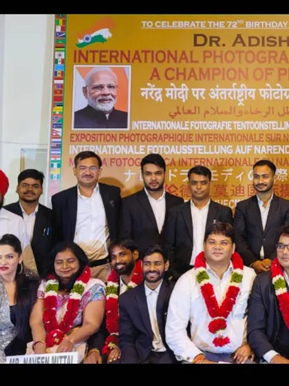A group photograph from the International Photography Exhibition event. It is wonderful to see the legal community come together to celebrate art and culture.