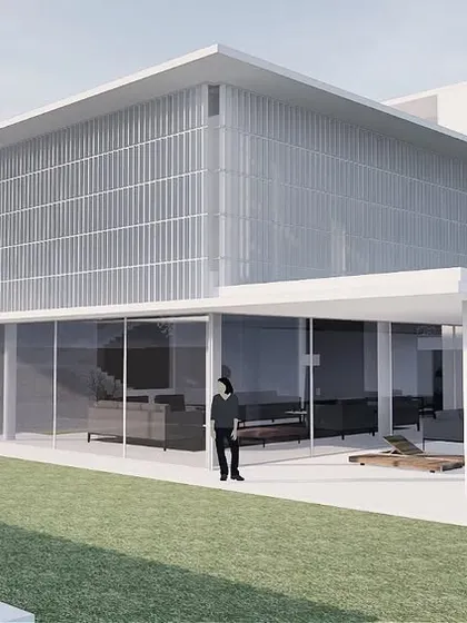 These plans and renders are for a 25,000 sqft modernist home. The design is conceived as a private, inward-looking structure that opens up to beautifully layered internal courtyards and social spaces, creating a personal sanctuary that balances grandeur with intimacy.