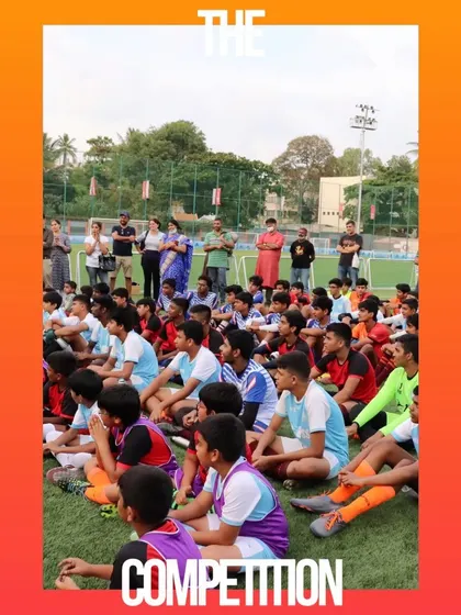 The audience of players and parents watching the matches. The atmosphere on our event days is always electric.