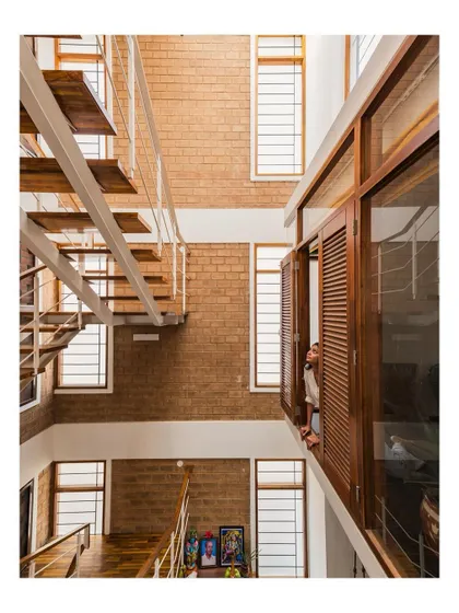 Additional views showcasing the variety of interior spaces we design, from living rooms and bedrooms to staircases and quiet corners, all united by our philosophy of sustainable, soulful design.