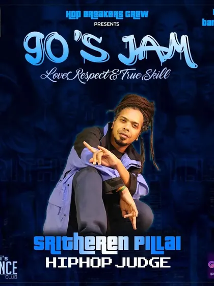 It's always a good vibe to be recognized as a HipHop judge for events like the '90's Jam'. This is my culture, and I bring that deep respect and knowledge to every project I take on.