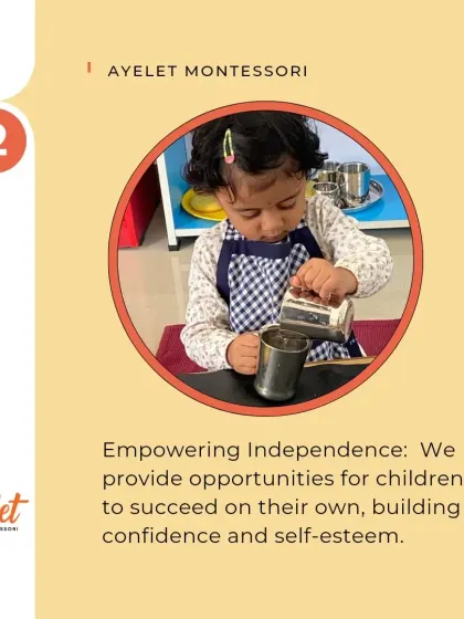 We show respect by empowering independence. We provide countless opportunities for children to succeed on their own, which builds their confidence and self-esteem in a powerful way.