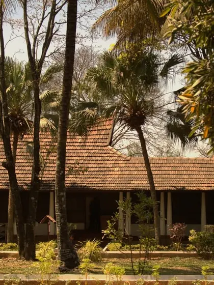 Pulinkunnu Mana, a grand residence from Kuttanad, now serves as our Health & Therapy Centre. Its magnificent timber and tile craftsmanship houses 10 fully equipped treatment rooms, blending its stately history with our healing mission.