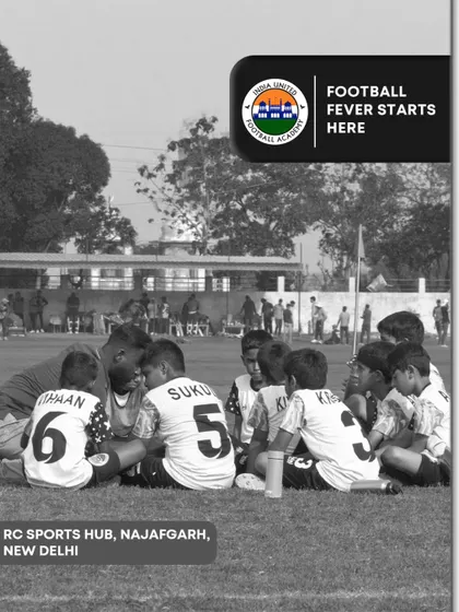 Our center at RC Sports Hub, Najafgarh, New Delhi. We are bringing world-class football development to aspiring young players across the city.