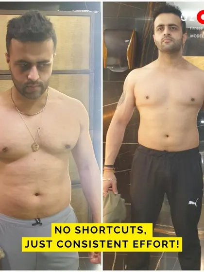 No shortcuts, just consistent effort. This member's journey to a more defined and athletic build is a perfect example of dedication paying off.