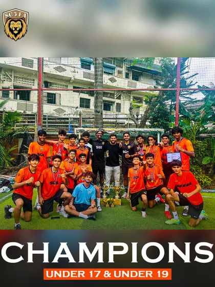 Double victory! Our Under 17 and Under 19 teams standing proud as champions. This showcases the depth of talent and consistent performance across our senior age groups.