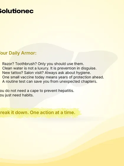 Preventing hepatitis does not require grand gestures, but powerful daily habits. This list of simple actions, from using a personal razor to ensuring hygiene at salons, serves as a practical guide to building your "daily armor" against the disease.