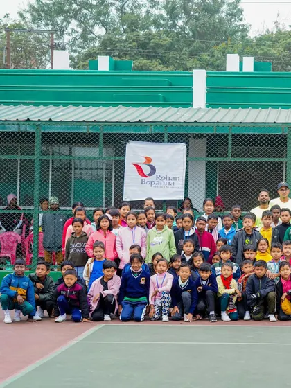 The future of Indian tennis. This is a group of aspiring young players who participated in our grassroots talent identification program. Each one of them represents the immense potential that exists in our country.