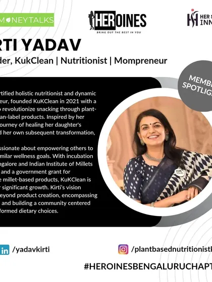 Being featured in the Heroines community as a "Mompreneur" is an honor. My journey is deeply intertwined with motherhood and a desire to create a healthier world for the next generation.