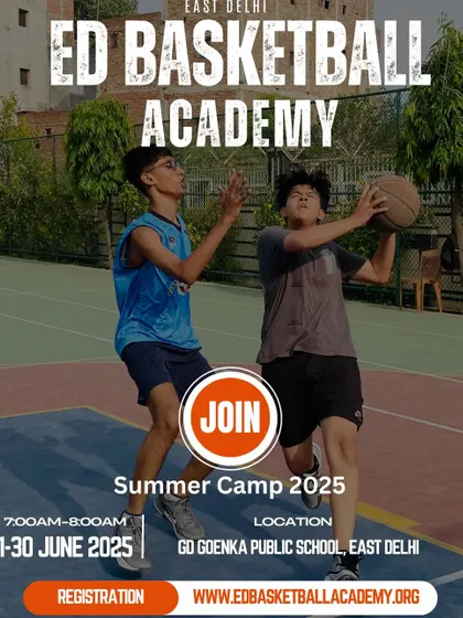 An announcement for our 2025 Summer Camp, a great opportunity for players to elevate their game.